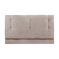 Sanderson 80cm European Small Single Upholstered Headboard with Floating Buttons