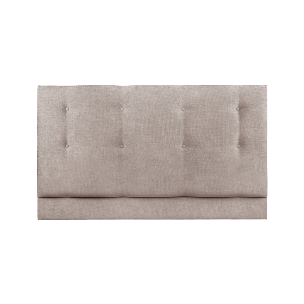 Eskdale | European Small Single 80cm | Buttoned Rectangular | Upholstered Headboard