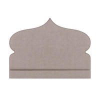 Sezincote | 2ft 6 Small Single | Aladdin Dome | Upholstered Headboard