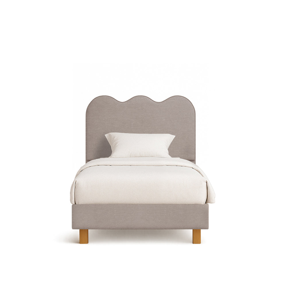 Ripley | 4ft Small Double | Waved | Upholstered Headboard