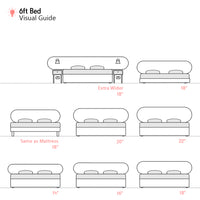 Newby | 6ft Super King | Capsule-Shaped | Upholstered Headboard