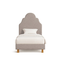 Westwood | 2ft 6 Small Single | Tiered Arch | Shaped Upholstered Headboard