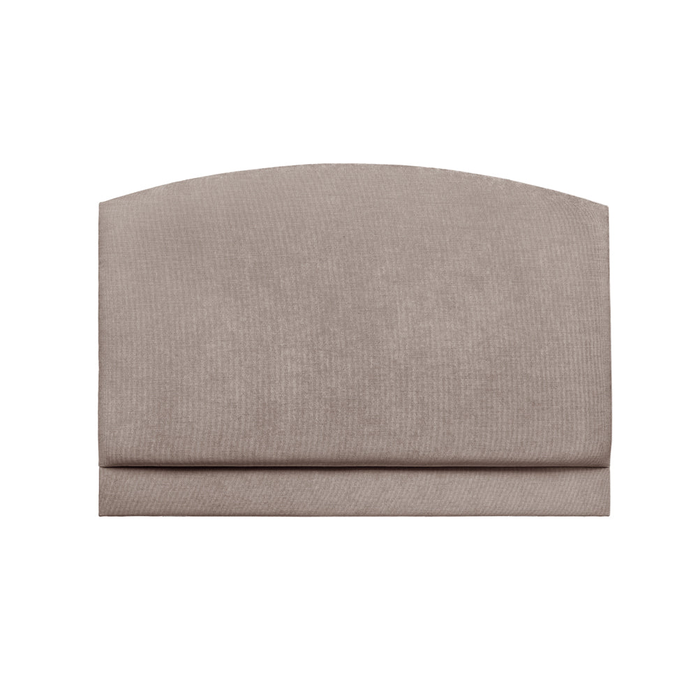 Cavendish 4ft 6 Double Upholstered Shaped Headboard with a Large Rounded Top