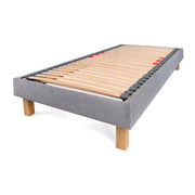 UK Goring 3ft Single Upholstered Bed Frame with Interchangeable Bed Legs