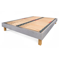 Goring Upholstered Bed Frame with Interchangeable Bed Legs