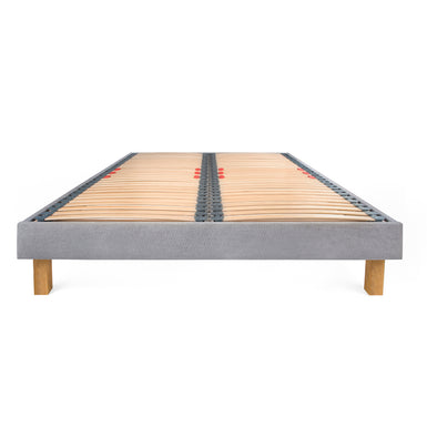 Goring European King 160cm Upholstered Bed Frame with Interchangeable Bed Legs