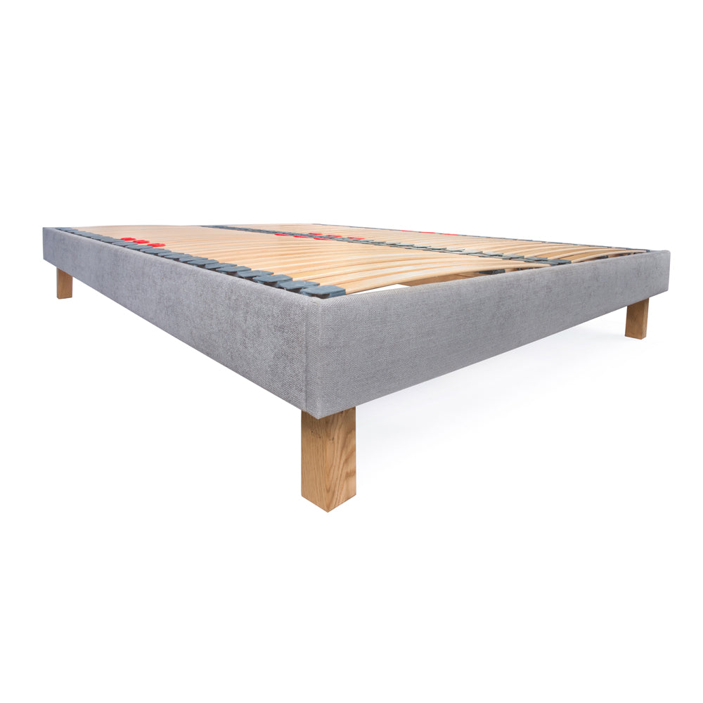 Goring 4ft 6 Double Upholstered Bed Frame with Interchangeable Bed Legs