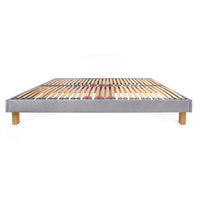 Goring 4ft Small Double Upholstered Bed Frame with Interchangeable Bed Legs