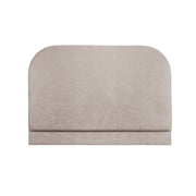 Hawkshead | Small Single 2ft 6 | Rectangular with Deep Tapered Edges | Upholstered Headboard
