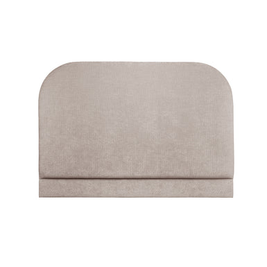 Grosvenor House European King Size 160cm Upholstered Headboard with Large Rounded Corners