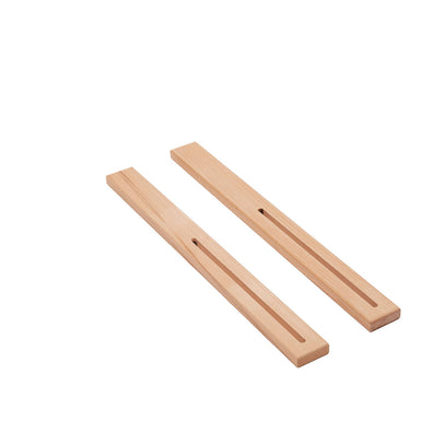 Premium Solid Beech Headboard Struts - Small 590mm (Pair)