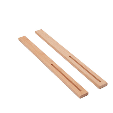 Premium Solid Beech Headboard Struts - Standard - 750mm (Pair)