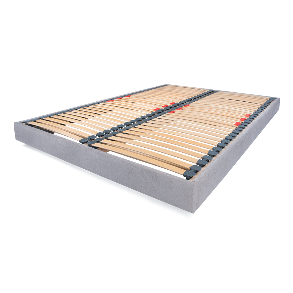 Hempel 5ft King Size Low Platform Upholstered Bed Frame