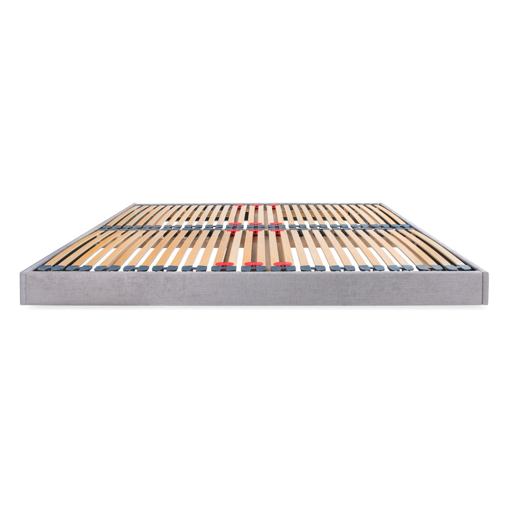 Hempel 4ft Small Double Low Platform Upholstered Bed Frame