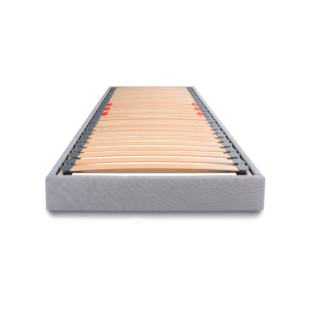 UK Hempel 2ft 6 Small Single Low Platform Upholstered Bed Frame