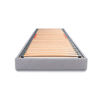 UK Hempel 3ft Single Low Platform Upholstered Bed Frame