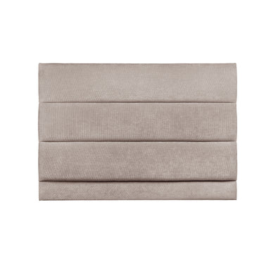 Lanesborough 5ft King Size Upholstered Headboard with 3 Horizontal Flutes