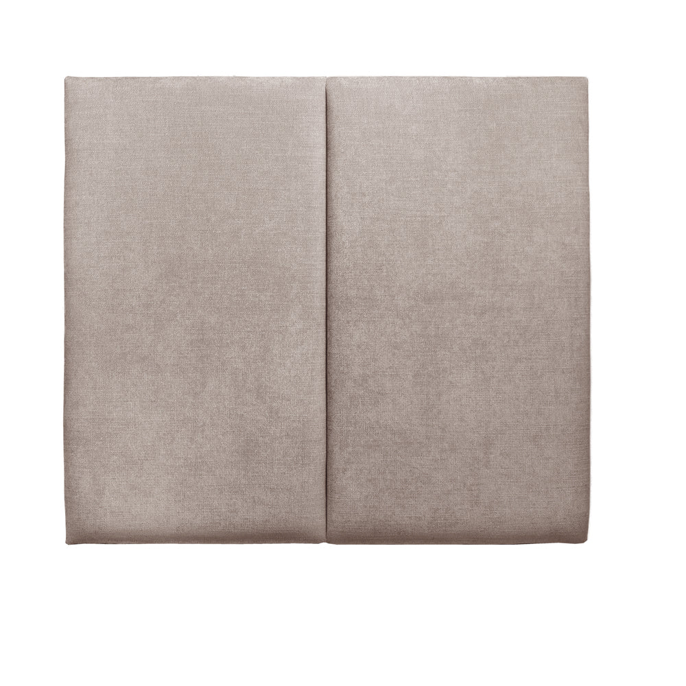 Mandarin Oriental 4ft Small Double Floor Standing Upholstered Headboard with 2 Vertical Flutes (BED NOT INCLUDED)