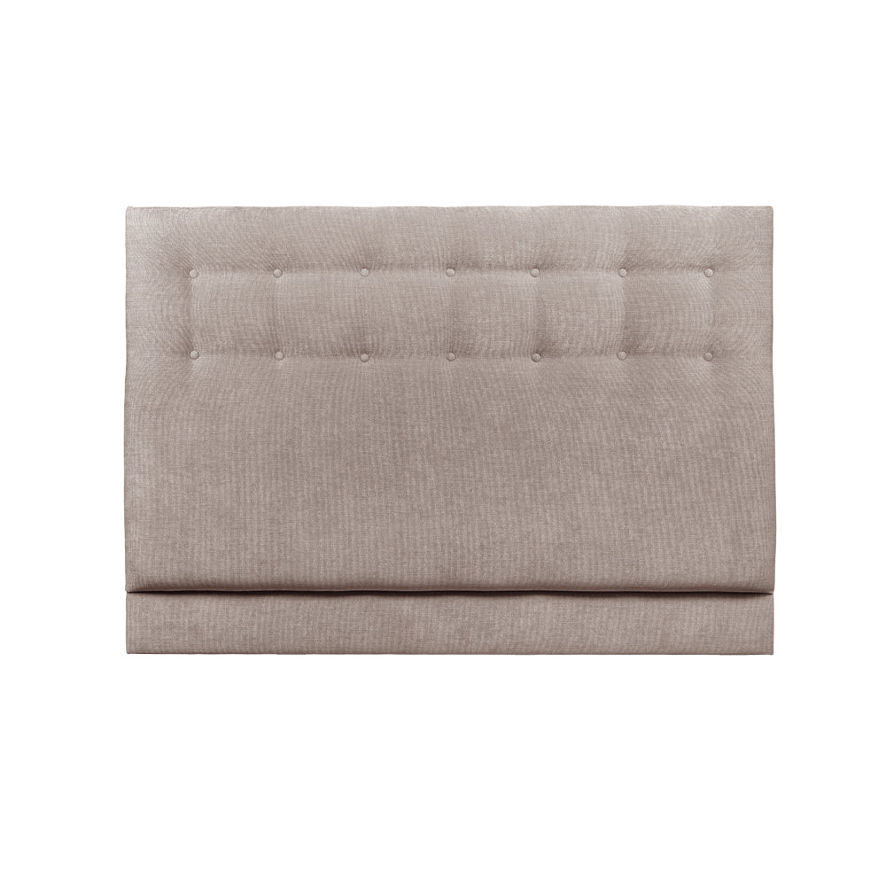 Mandeville European Double 140cm Upholstered Headboard with Floating Buttons