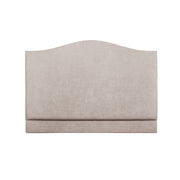 Lowther | UK Double 4ft 6 | Classic Curved Centre | Upholstered Headboard