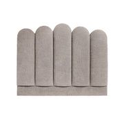 Windermere | Small Double 4ft | Vertical Rounded Panels | Upholstered Headboard