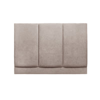Waldorf 5ft King Size Upholstered Headboard with 3 Vertical Flutes